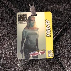 Comic Con 2012 Lanyard Andrea The Walking Dead